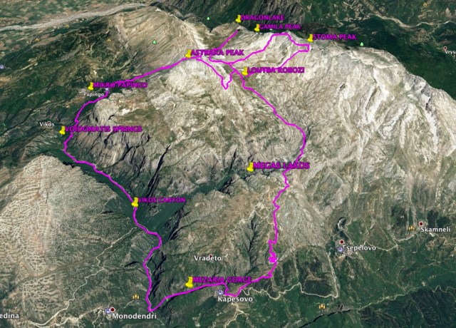 Mount_Tymfi_Thru-Hike_Map