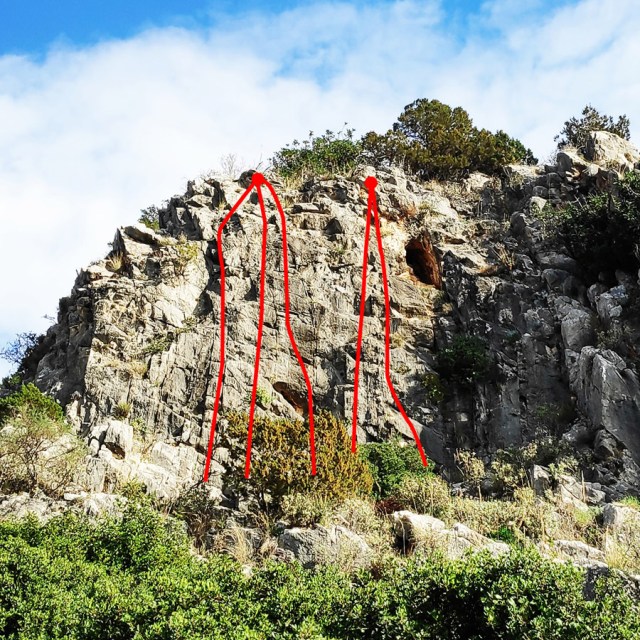 Climbing_Franchthi_Caves_Ermionida_Argolis_routes