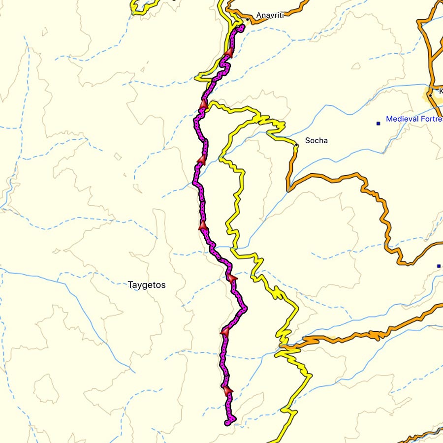 Taygetos_Refuge_Anavriti_E4_Crossing_Map