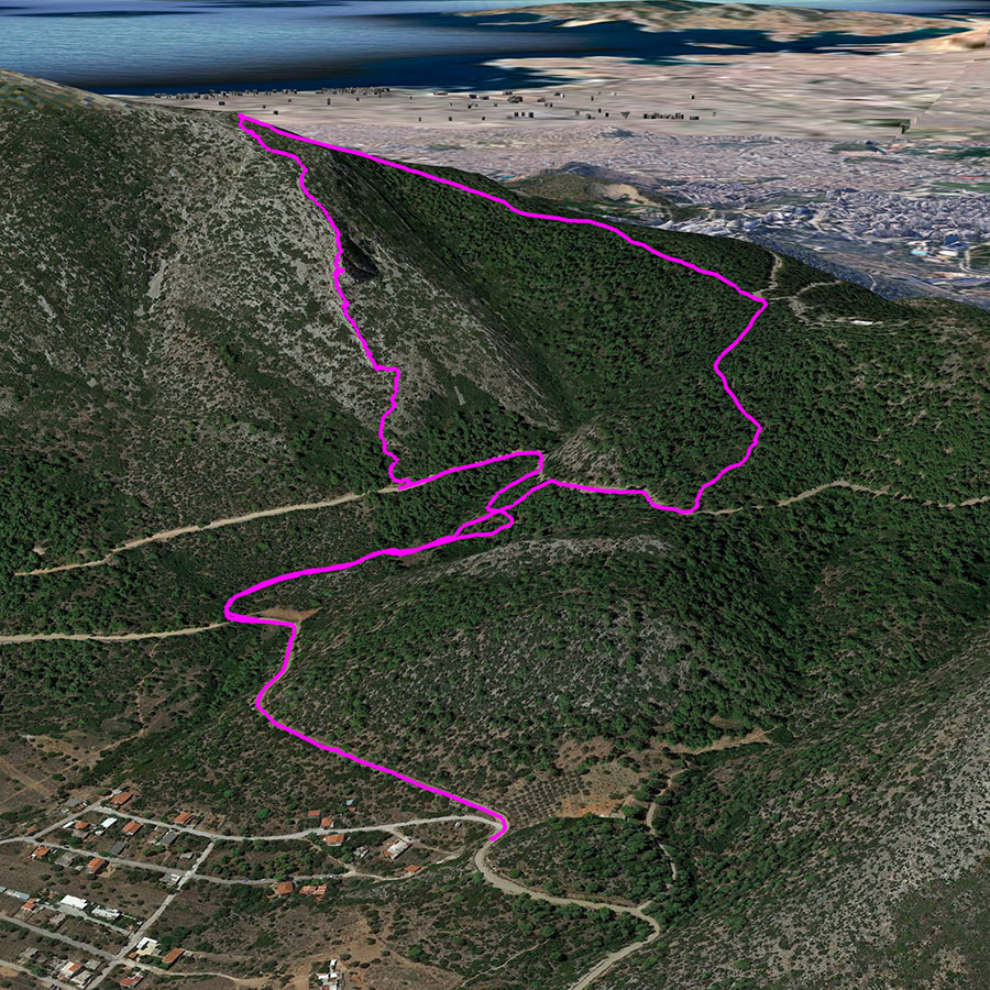 Hymettus_West_Ridge_Prosilio_Trad_Climbing_3D_01