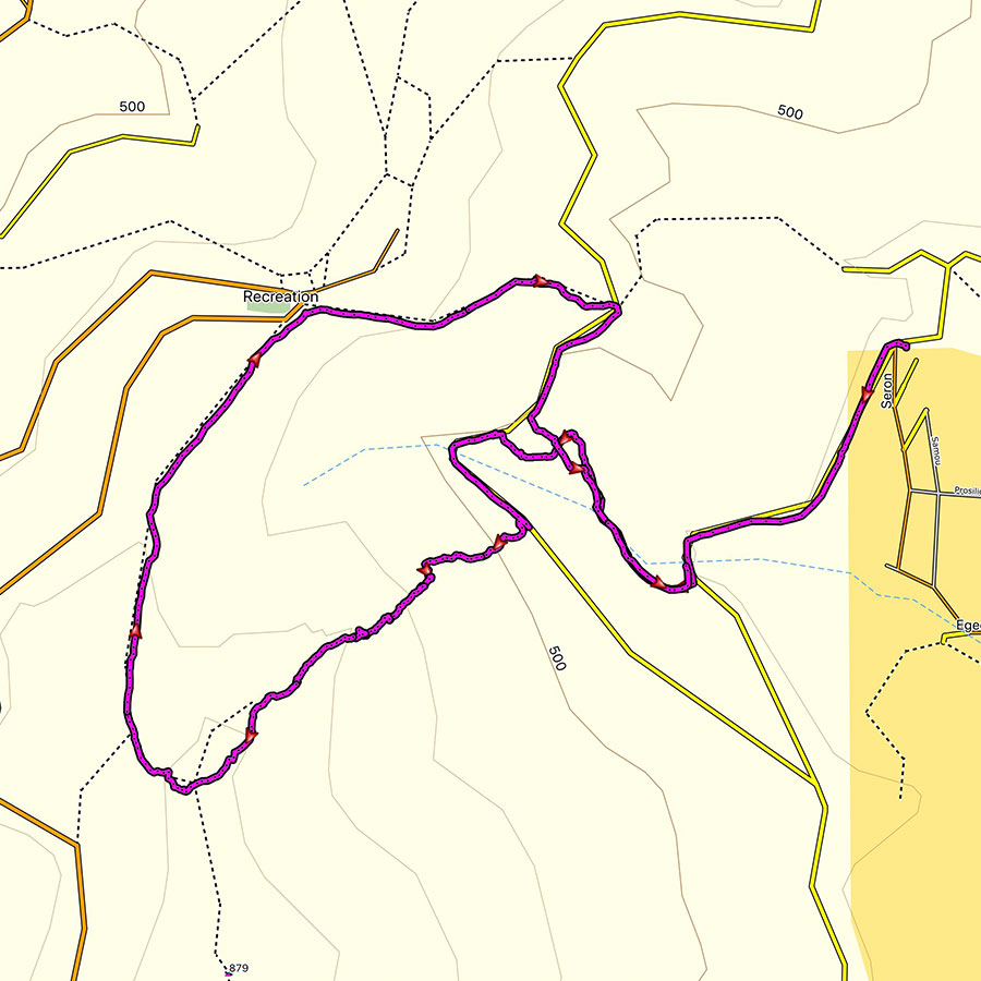 Hymettus_West_Ridge_Prosilio_Trad_Climbing_Map