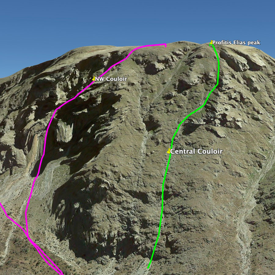 Hiking_Climbing_Kyllini_Ziria_Profitis_Elias_Peak_Central_Couloir