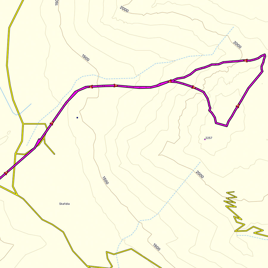 Hiking_Climbing_Kyllini_Ziria_Profitis_Elias_Peak_MAP