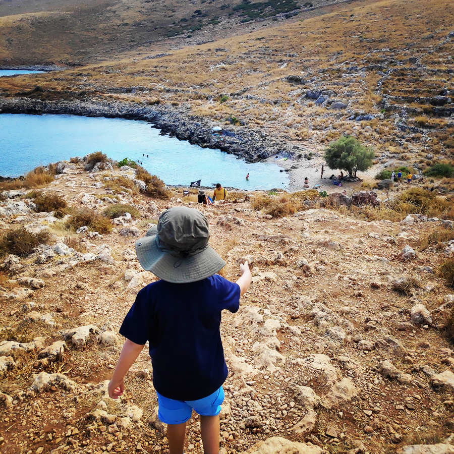 Hiking in Cape Tainaron Matapan Southmost point of Greece