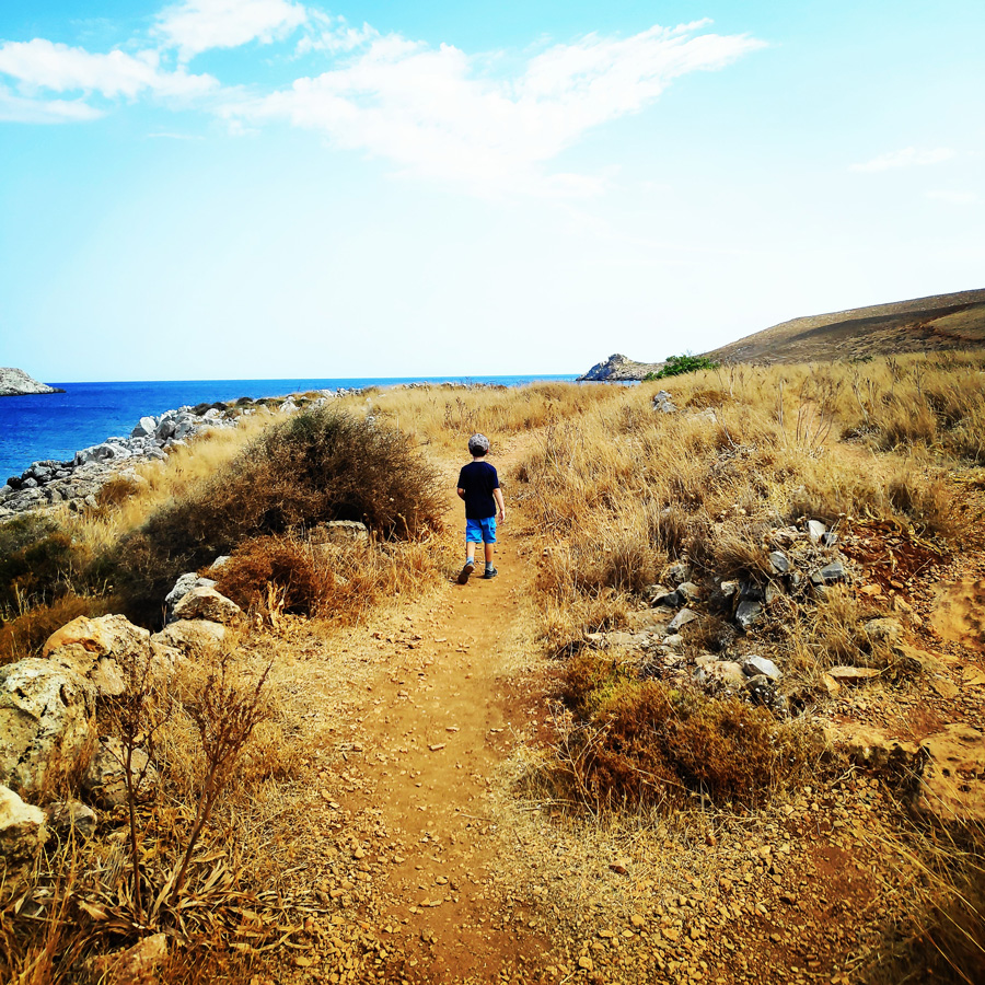 Hiking in Cape Tainaron Matapan Southmost point of Greece