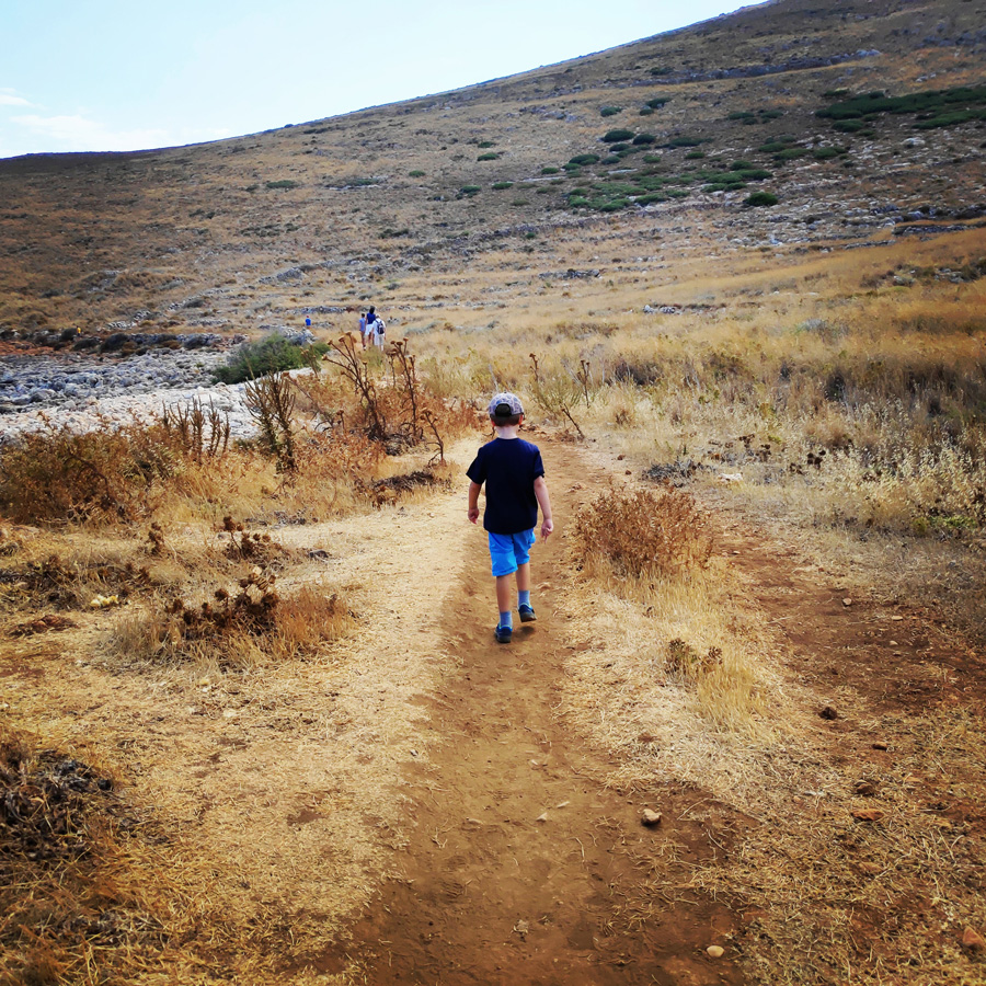 Hiking in Cape Tainaron Matapan Southmost point of Greece