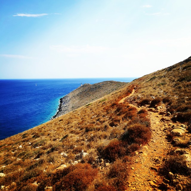 Hiking in Cape Tainaron Matapan Southmost point of Greece