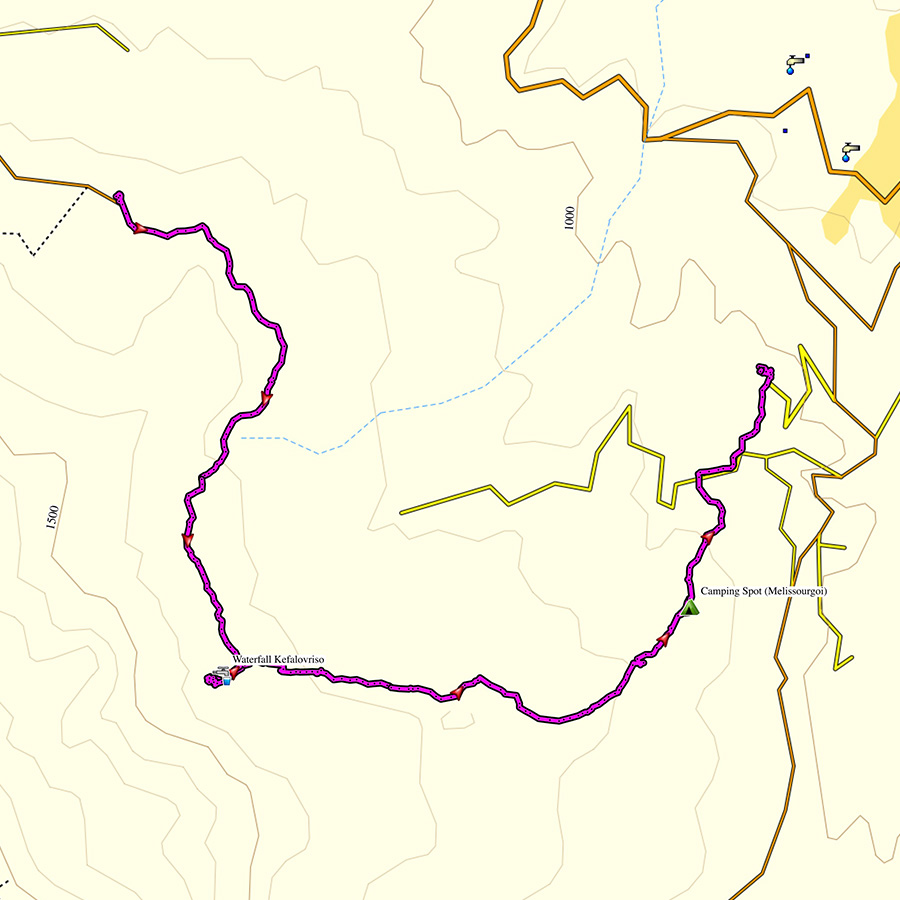 Hiking_in_Tzoumerka_Athamanika_Pramanta_Kefalovriso_Waterafall_Melissourgoi_Map