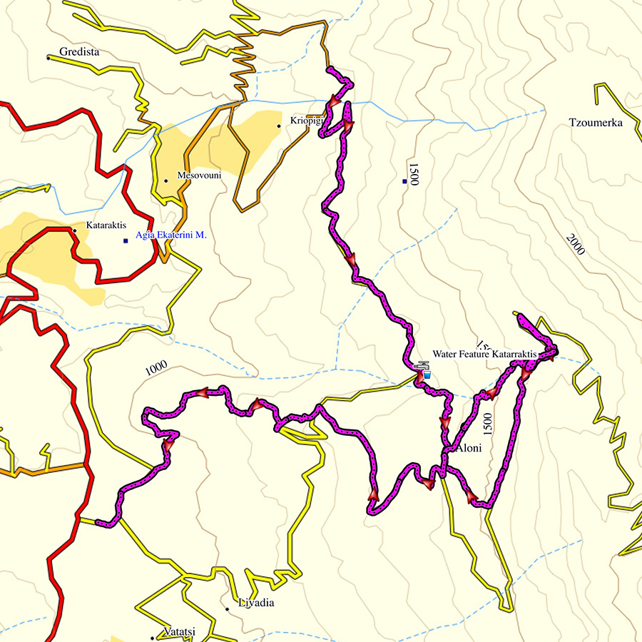 Hiking_in_Tzoumerka_Athamanika_Waterafalls_Map