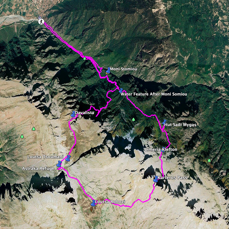Mount_Tymfi_Pindos_North_Side_Thru-Hike_Part1_Overview_Map