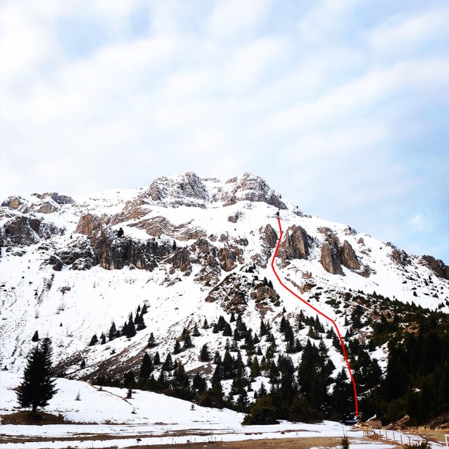 Winter_Mountaineering_Tzoumerka_Strogoula_Bear_Couloir_route