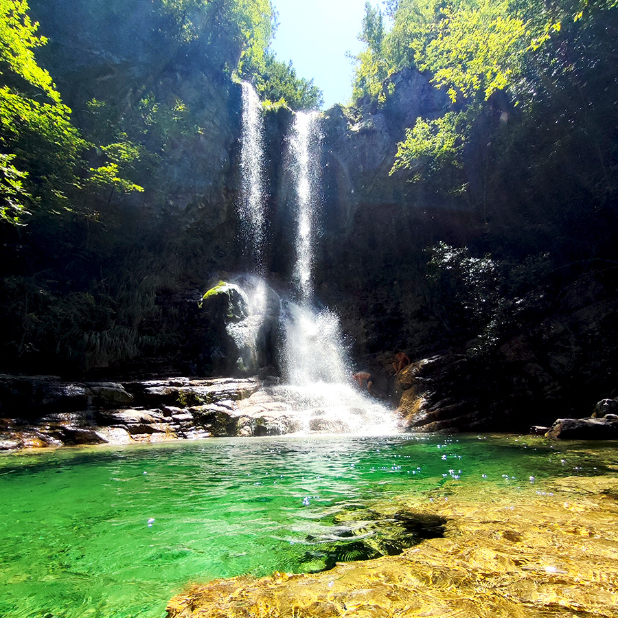 Hiking_Orlias_Stream_red_rock_waterfall_Mount_Olympus_23