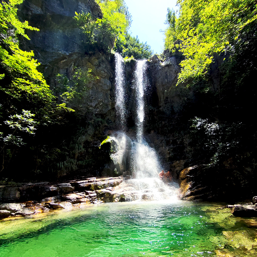 Hiking_Orlias_Stream_red_rock_waterfall_Mount_Olympus_24