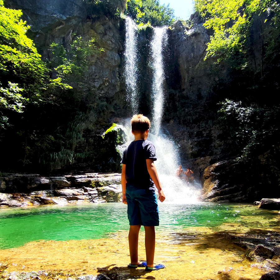 Hiking_Orlias_Stream_red_rock_waterfall_Mount_Olympus_25