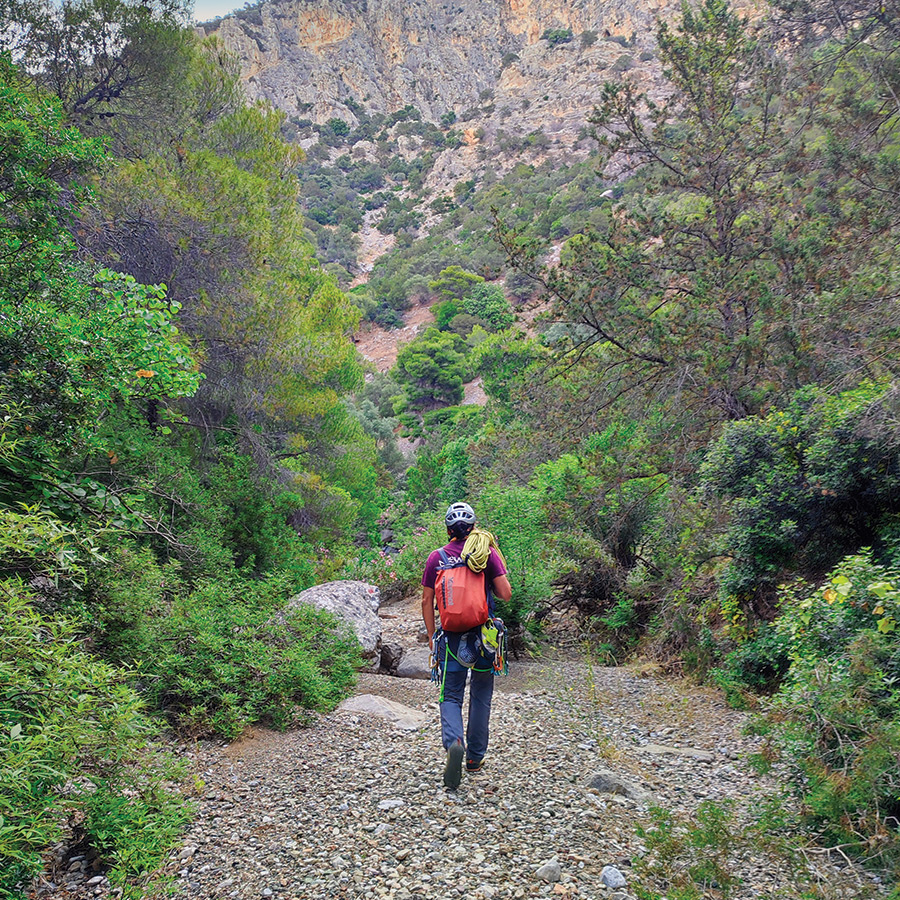 Electra Trad Climbing Multipitch Pleiades Crag Katafyki Ermioni