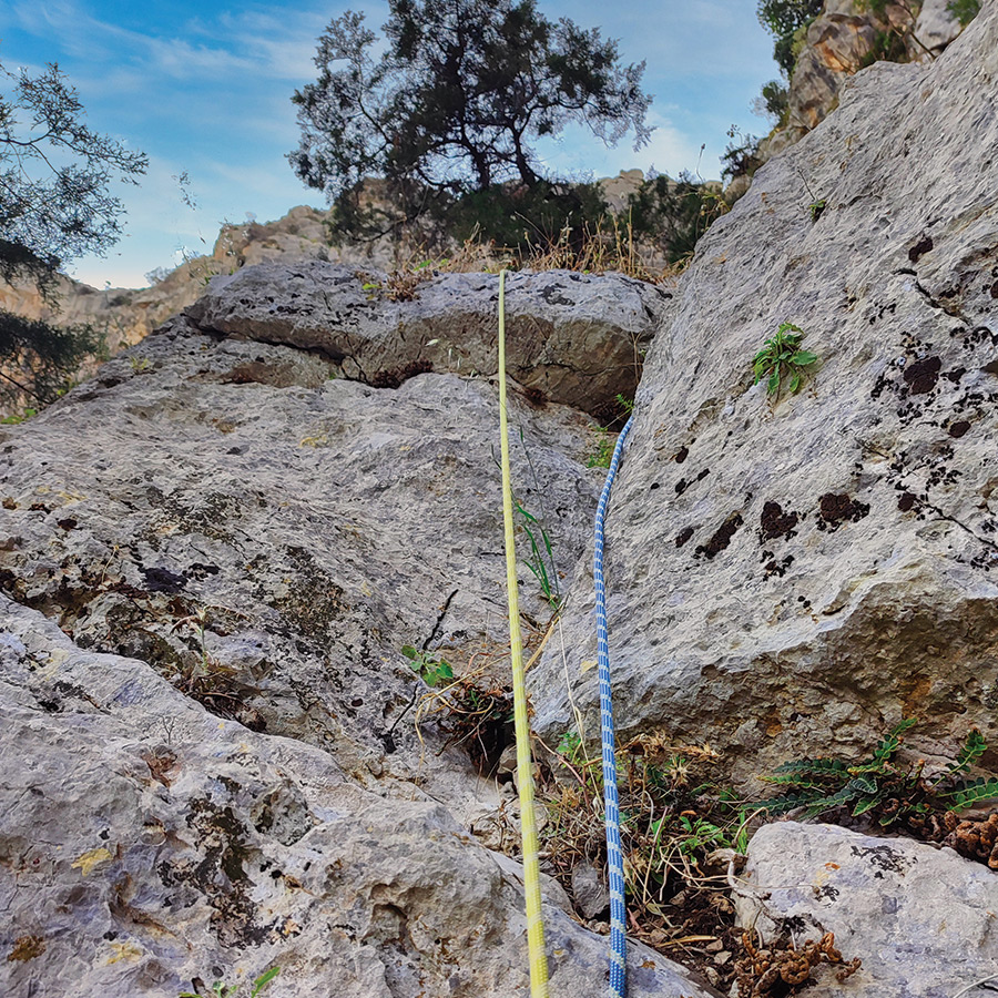 Electra Trad Climbing Multipitch Pleiades Crag Katafyki Ermioni
