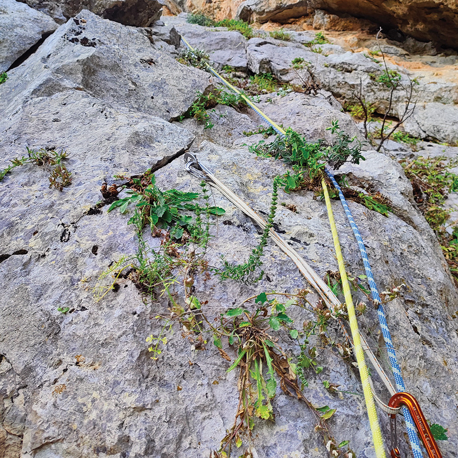 Electra Trad Climbing Multipitch Pleiades Crag Katafyki Ermioni