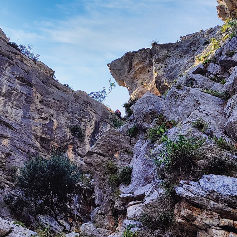 Electra Trad Climbing Multipitch Pleiades Crag Katafyki Ermioni
