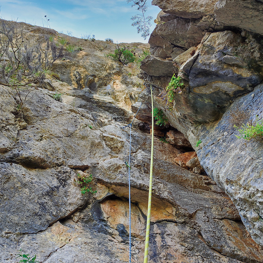 Electra Trad Climbing Multipitch Pleiades Crag Katafyki Ermioni