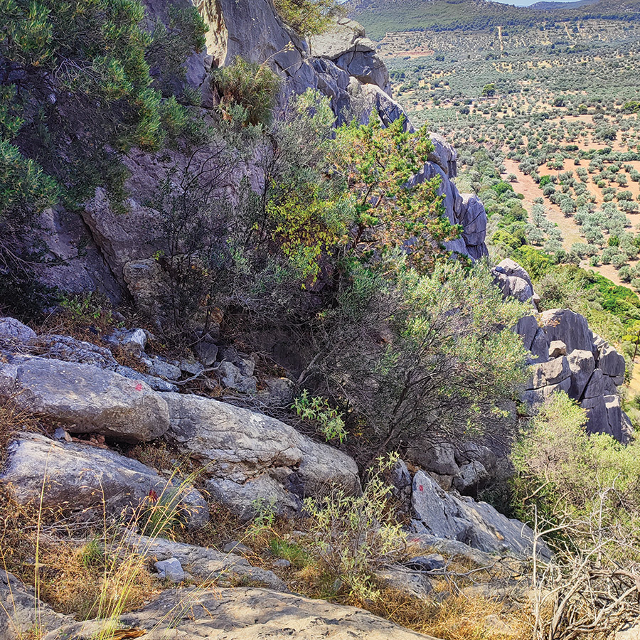 Electra Trad Climbing Multipitch Pleiades Crag Katafyki Ermioni